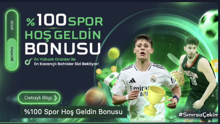 Betpipo Spor Hoşgeldin Bonusu